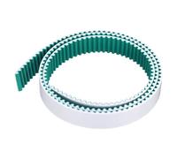 uxcell S5M Courroie de distribution à extrémité ouverte, 20 mm de large x 1 m de long, pas de 5 mm de long, fils d'acier à l'intérieur de la courroie synchrone et enveloppés avec un chiffon vert en