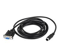 uxcell Sourcingmap a15101400ux0036 Câble convertisseur DB9 9 broches femelle vers Mini DIN 8 broches mâle 2,4 m
