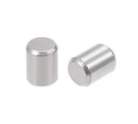 uxcell Sourcingmap Lot de 20 chevilles en acier inoxydable 304 pour lit superposé Argenté 6 x 8 mm