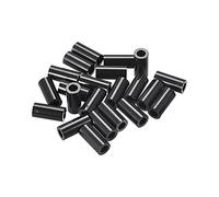 uxcell Sourcingmap Lot de 200 entretoises rondes en plastique ABS 4,2 mm OD 7 mm L 15 mm pour imprimante 3D TV Montage mural Prise électrique Noir