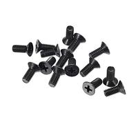 uxcell Sourcingmap Lot de 50 vis cruciformes M5 x 12 mm pour ordinateur portable, PC, TV, ventilateur