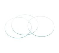 uxcell Sourcingmap Lot de 6 verres en cristal pour montre Diamètre 25,5 mm