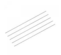 uxcell Tige ronde en acier 63-65 HRC HSS pour tige de tournage d'arbre de forage, alésage et axe miniature 0,5 x 60 mm (diamètre -0/-0,01 mm)