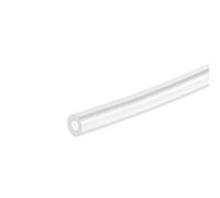 uxcell Tuyau en silicone transparent, 3,2 mm ID 6,4 mm OD 4,6 m Tuyau en silicone flexible pour transfert de pompe