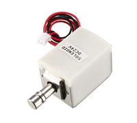 uxcell Verrou électromagnétique solénoïde DC 24 V 1 A 9,6 mm Type Push Pull pour serrure de porte électrique