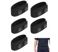 UXEWKL Passants de Ceinture Tactiques, Lot de 5, Design Multi-Usage, Double Bouton-Pression, Fixation Anti-Dérapante pour Charge Lourde & Interventions Extérieures