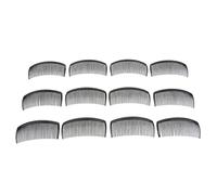 UxicRuya 12 Pièces Peigne Vintage Clips Cheveux Résine Plastique Accessoires Pinces Coiffure Fixation Solide pour Femmes Filles Adapté Cadeau Utilisation, 29 dents noires