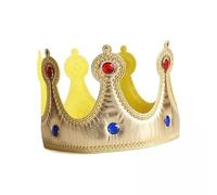 UxicRuya 2x Chapeau de Couronne D'anniversaire de Couronne de Roi pour Les Représentations sur Scène, Déguisement de Bal