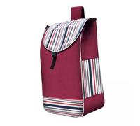 UxicRuya 2X Sac de Remplacement pour Chariot de Courses Pliable, Sac de Rechange pour Chariot, Sac à Cordon, Poche Arrière à Fermeture éclair pour