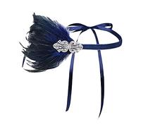 UxicRuya Bandeau Élégant des Années Folles, Accessoires de Luxe pour Soirées Costumées