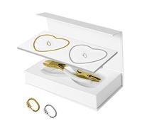 UxicRuya Bracelets permanent kit couples bracelets bracelets bijoux pour rendez-vous l'activité nocturne, 1 Argent 1 or