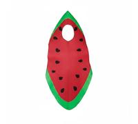 UxicRuya Costume Pastèque Adulte Ensemble Déguisement Fruit Scène en Polyester et Coton pour Halloween Célébration Collective Événement Festif Représentation, Rouge Et Vert Adulte