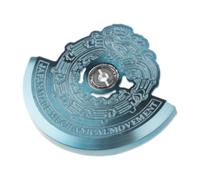 UxicRuya Mouvement de Montre Mécanique Automatique, Rotor à Maillet, Pièces de Rechange 6R35, Bleu