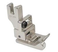 UxicRuya Pied-de-biche Réglable En Hauteur et En Profondeur, En Acier, Droit, pour Machine à Coudre Informatisée à Plat, Accessoire Multi-usage, Gauche