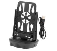 UxicRuya Remontoir de Montre Automatique Boîte Rotative Écrin Présentoir Support de Table Silencieux en PP avec Base Antidérapante Adapté pour Hommes et Femmes, Normal Plug Pouce Use