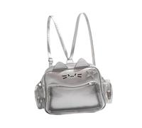 UxicRuya Sac à bandoulière Cat Ita DIY pour Cadeau de fête, présentoir d'anime, Anniversaire, Argent