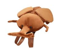 UxicRuya Sac à Dos pour Enfants avec Animaux Colorés, Marron foncé