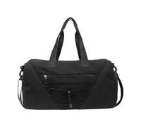 UxicRuya Sac de Majuscule Léger pour La Forme Physique avec Rangement de Chaussures et Fermeture à Glissière, Noir