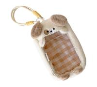 UxicRuya Sac de Rangement pour Poupée Étui pour Figurine Porte-Carte Photo et Housse de Protection avec Fermeture Éclair Adapté pour Le Shopping Les Pique-niqu, Chiot