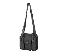 UxicRuya Sac Messager pour Homme, Sacoche D'équitation, Porte-Bouteille d'eau, Léger, Décontracté, pour Tablette, Sac à Bandoulière pour Un Usage Quotidien, Pê, Noir