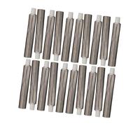 UxicRuya Tubes de Peinture Vides En Aluminium. Tubes Compacts, Multifonctionnels et Pratiques avec Réservoir pour Pigments Acryliques, 20 sachets de 20 ml