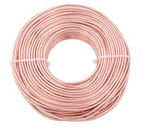 Uxney Fil métallique décoratif, Fil d'aluminium 2mm épais - Loisirs créatifs, bijoux, travaux manuels, bricolage, artisanat (Champagne, 30 mètres)