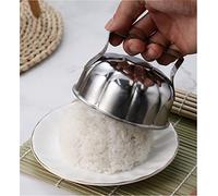 UXOWOXU Presse à riz en forme de pétale de fleur en acier inoxydable et presse-œuf pour décoration de plat