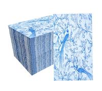 Uxreoib 100 S Serviettes Invités Papier Jetable Plage Coquille Sable Dîner Serviettes Nautique Tropical Salle Soins Chambre Mariage Anniversaire
