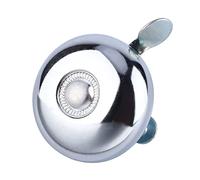 Uxsiya Cloche Classique Sonnette de Vélo Adulte 13 × 10 × 4 Guidon de Vélo Rétro en Métal Klaxon Fort Sonnette Alarme Sonore Argent