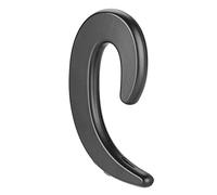 Uxsiya Crochet d'oreille Mains Libres écouteur Casque IP X5 Niveau étanche Compact Bluetooth sans Fil Conduction osseuse pour la Conduite de Bureau d'affaires(Black)