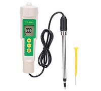 Uxsiya Humidimètre pour Plantes de Sol, EC CF TDS mètre Bonne stabilité Kit de Test de Sol Rapide Résistance à la Corrosion pour l'agriculture et Le Jardinage