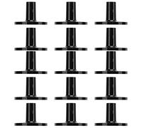 Uxsiya Manchons de support de cymbales, 15 Manchons de cymbale Portables en Plastique Durable pour Batterie