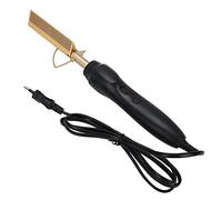 Uxsiya Peigne Chauffant Multifonctionnel de lissage des Cheveux pour la Coiffure(Pink)