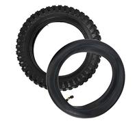 Uxsiya Pneu et Chambre à Air, Pneu de Vélo électrique Grip Force Solide 12 1/2 X 2,75 pour Vélo électrique pour VTT