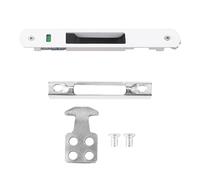 Uxsiya Serrure de Porte coulissante, Anti-oxydation Durable Quincaillerie de Porte Simple Face Verrou de Porte résistant à l'usure, fenêtre pour la Maison