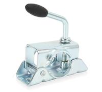 Uxsiya Support de roue support de fixation professionnel antirouille pratique, haute résistance, 48 mm, pour camping-car, remorque, autres moyens de transport