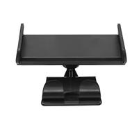 Uxsiya Support de siège arrière, Support de Tablette Flexible pour appuie-tête de Voiture, Port de Charge, Bords Lisses Noirs pour Tablette de 4,7 à 12,9 Pouces pour Tesla modèle 3