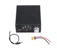Uxsjakjsd 12215V 100W Amplificateur de Puissance Portable à Ondes Courtes 2MHz à 30MHz Amplificateur de Puissance à Ondes Courtes avec 4 Filtres Passe-Bas (LPF) Supportant