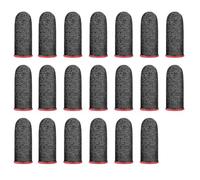 Uxsjakjsd 20 Pièces de Protection pour Doigts de, de Doigt Antidérapants et Anti-Transpiration pour Téléphone Portable, Manchons de Protection pour Doigts de pour Joueur