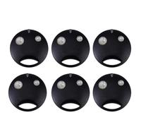 Uxsjakjsd 6 Pièces SM2 433,92 MHz Télécommande de Portail à Code Tournant Émetteur de Porte de Garage pour Récepteur SMXIS SMX2 OXI OX2 SMXI SMX2R