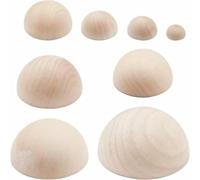 Uxsjakjsd 8 Sizes Half Round Pottery Molds Wooden Ceramic Top Tool, Pottery Plate -Tool For Making Pottery Bowls And Plates