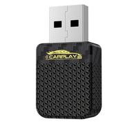 Uxsjakjsd Adaptateur Carplay sans 2 en 1, Clé USB Carplay pour Android Auto, BoîTier Intelligent AI, Carplay Filaire vers Plug et Play sans