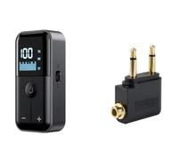Uxsjakjsd Adaptateur D'Affichage LED avec Micro 4 en 1 Bluetooth 5.4 Émetteur de Récepteur Audio 3,5 mm AUX TF Card Stéréo Musique