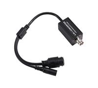 Uxsjakjsd Adaptateur de Caméra de Sécurité CCTV 720P/1080P AHD/TVI/CVI/CVBS Convertisseur de Signal 4-en-1 Entrée BNC Sortie RJ45 265 RTSP