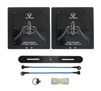 Uxsjakjsd Antenne Patch 21dBi 5.5GHz Kit D'Antenne Directionnelle à Haut Gain 5180-5800MHz pour HM30 Solo VTX Mode Manuel RC RP SMA