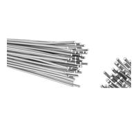 Uxsjakjsd Barres de Forgeage en Aluminium 50 Pièces, de Soudure à Basse Température, 1/16" X 13", Kit D'Outils de Soudure pour les Positions.