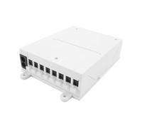 Uxsjakjsd Boîtier de Distribution Mural pour Fibre Optique 8 Cœurs, Intérieur et Extérieur