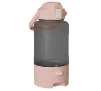Uxsjakjsd Bouteille d'eau D'Extérieur pour Animaux de Compagnie, Distributeur d'eau Portable et Étanche avec Poignée pour Les Voyages, Indispensable pour Les Animaux de Compagnie, Rose