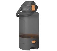 Uxsjakjsd Bouteille d'eau D'Extérieur pour Animaux de Compagnie, Distributeur d'eau Portable et Étanche avec Poignée pour Les Voyages, Indispensable pour Les Animaux de Compagnie, Noir