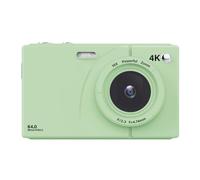 Uxsjakjsd Caméra Vidéo Numérique 4K CCD 64MP avec Écran D'Affichage WiFi Digital 16X 2,8 Pouces Carte 32 Go D